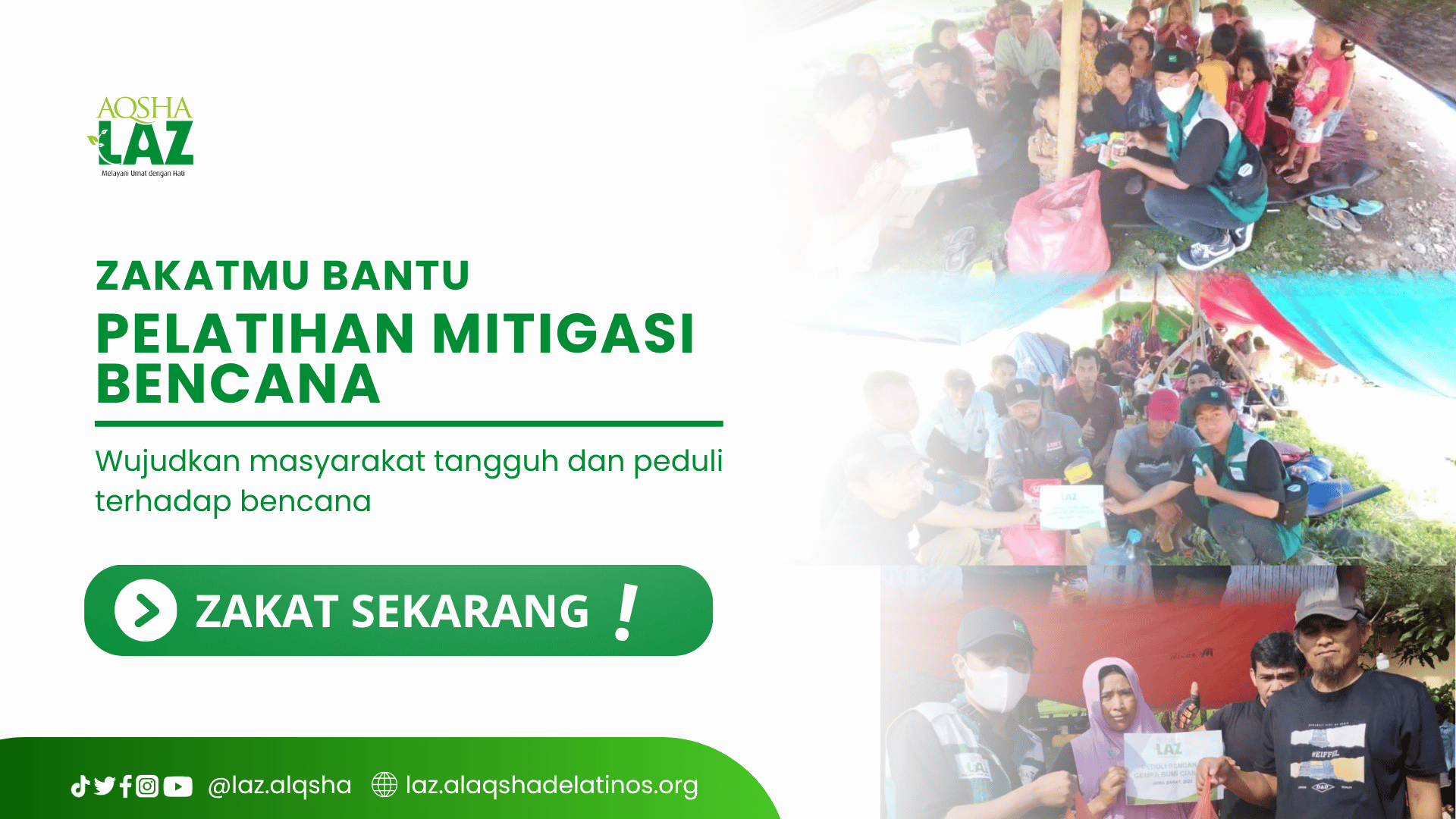 ZAKATMU BANTU PELATIHAN MITIGASI BENCANA